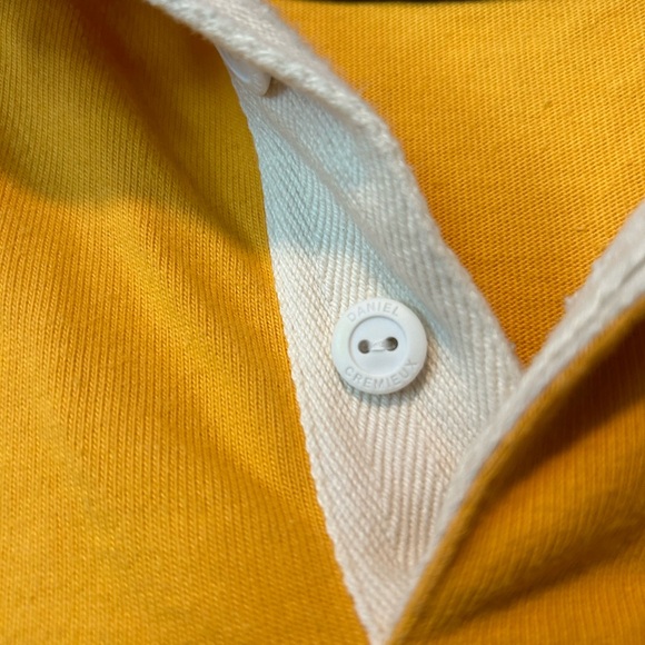 Daniel Cremieux Rugby Long Sleeve Collared Shirt Mens 2XL 100%Cotton Embroidered - Picture 7 of 16